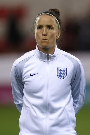 FILE PHOTO - Football Soccer - England v Belgium - UEFA Womens Euro 2017 Qualifying Group Seven - AESSEAL New York Stadium, Rotherham - 15/16 - 8/4/16 England's Casey Stoney Mandatory Credit: Action Images / Craig Brough EDITORIAL USE ONLY.