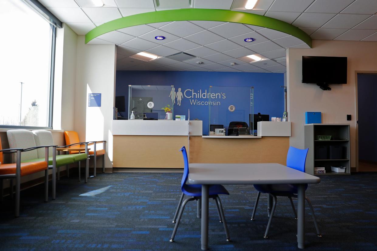 Children’s Wisconsin Appleton Clinic on Thursday, March 2, 2023 in Appleton, Wis. The new facility is scheduled to open on March 6, 2023. The new 50,000-plus-square-foot building has the potential to accommodate up to a total of 70,000 visits and will consolidate and expand pediatric care.