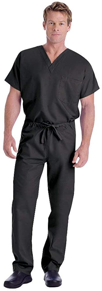 Landau Unisex V-Neck Scrub Set