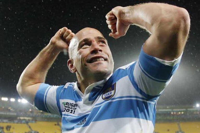 Felipe Contepomi con la camiseta de los Pumas, un universo que conoce al detalle