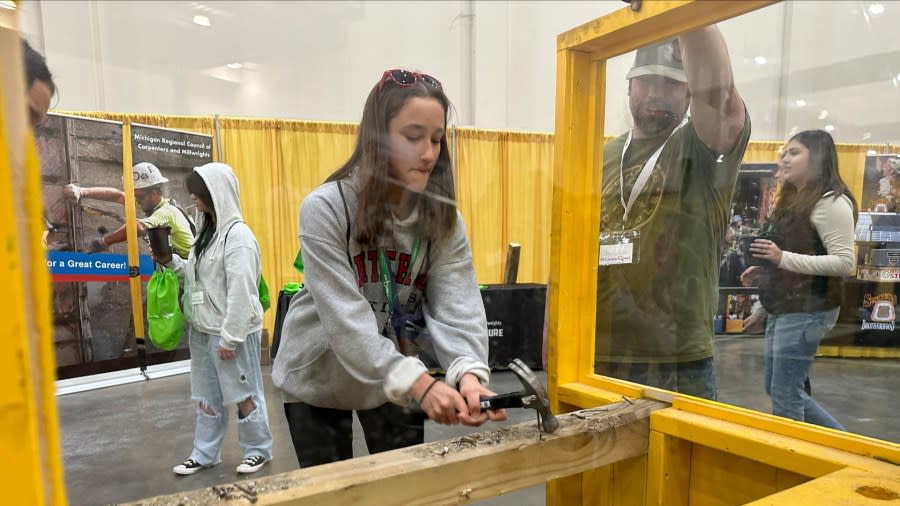 MiCareerQuest held at DeVos Place on March 27, 2024.