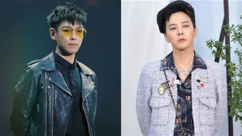 BIGBANG的GD（右）與前成員T.O.P（左）疑似鬧翻。（圖／翻攝自IG）