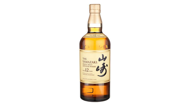 Bottle of The Yamazaki 12 Year Old Single Malt