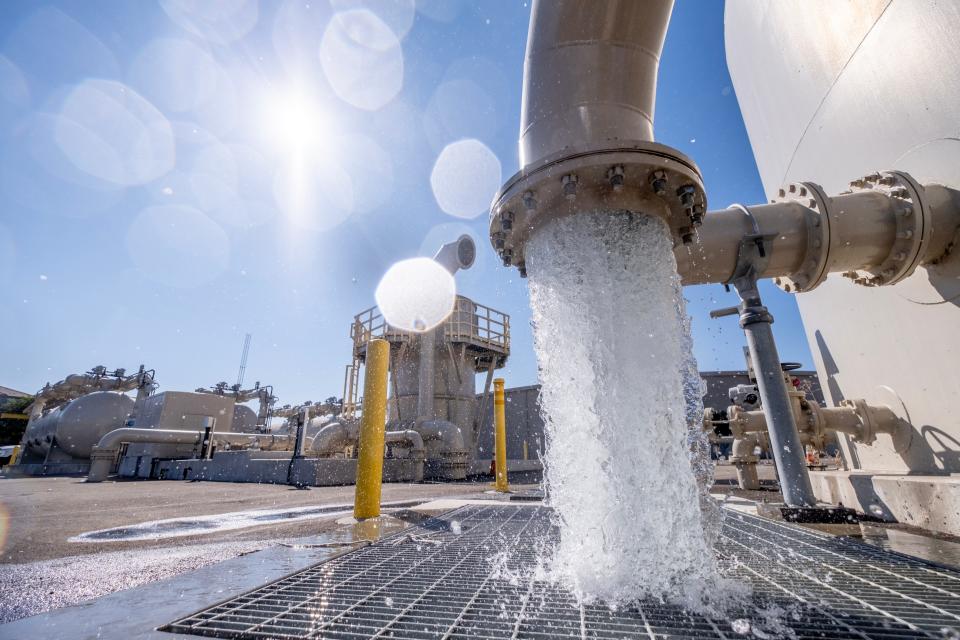 The Shasta Groundwater Treatment Facility is the largest groundwater treatment facility in Sacramento, California. The facility can produce up to 4 million gallons of drinking water per day.