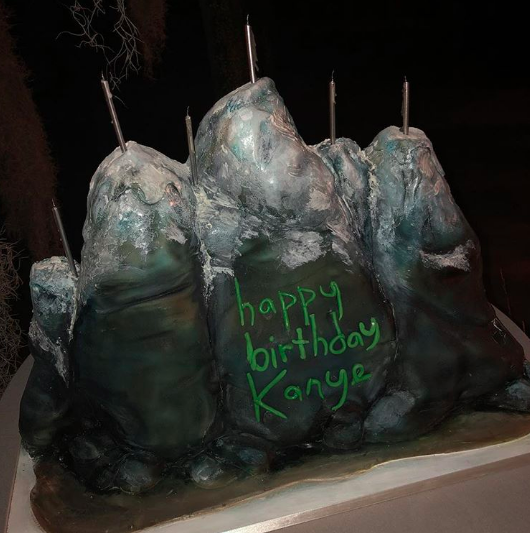 Kanye West's 41st Birthday Cake