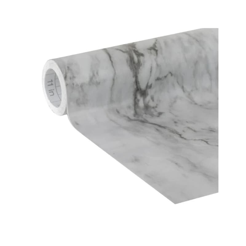 Duck Brand EasyLiner Contact Paper Adhesive Shelf Liner, Gray Marble