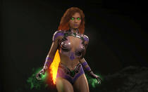 <p>Alien superhero Starfire appears in the series for the first time as a playable in Injustice 2. She will be available as a DLC character, part of Fighter Pack 1. </p>