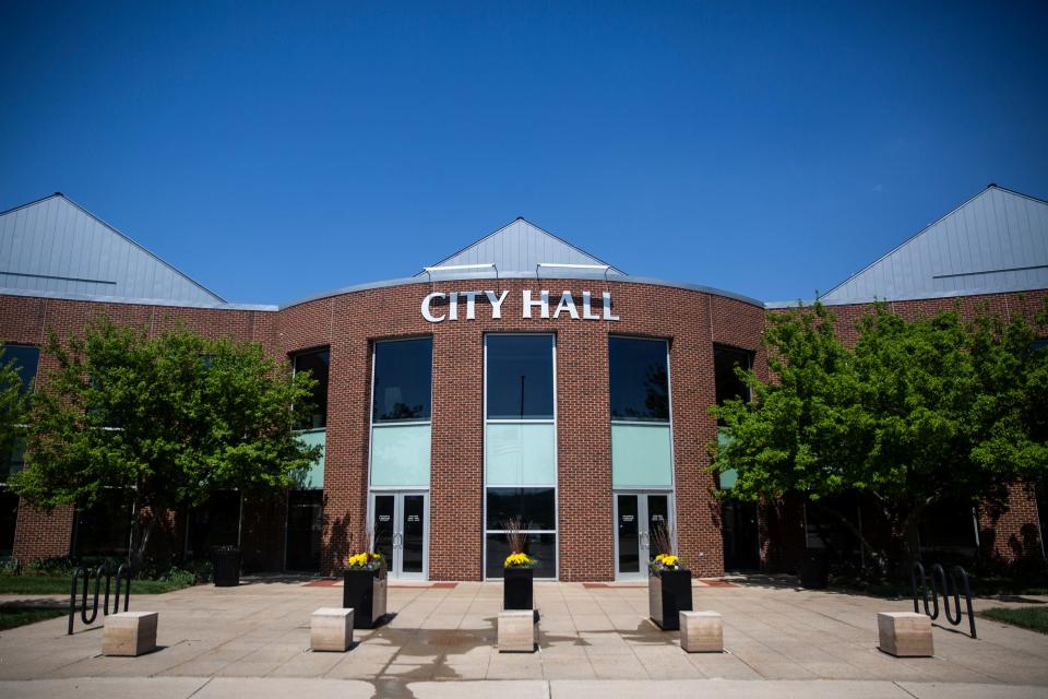 A view of City Hall in West Des Moines. Ankeny has now displaced West Des Moines as the metro's second-largest city after Des Moines.