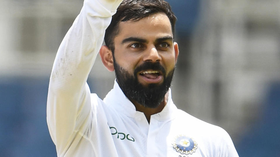 Indian captain Virat Kohli, pictured, has praised Australia's Glenn Maxwell for prioritising his mental health.