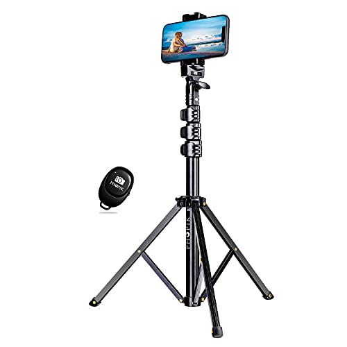 PHOPIK Phone Tripod Stand : Selfie Stick Tripod,Phone Tripod Extendable Camera & Cell Phone Tri…