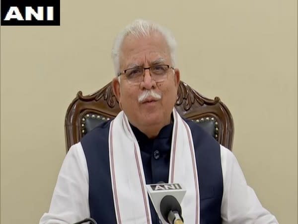 Chief Minister Manohar Lal Khattar (File photo)