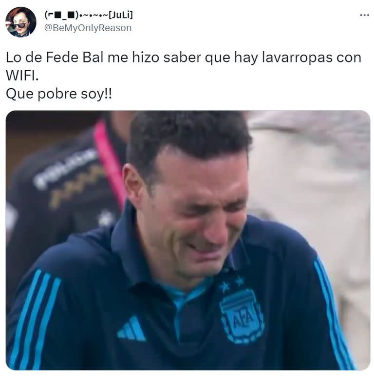 Los memes de la separación entre Fede Bal y Sofía Aldrey