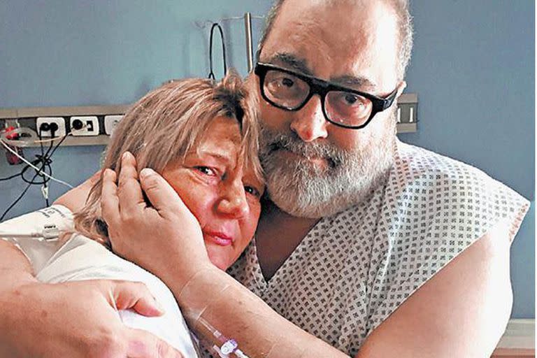 Jorge Lanata y Nora Hernández protagonizaron un trasplante cruzado en 2015 que les salvó la vida a los dos