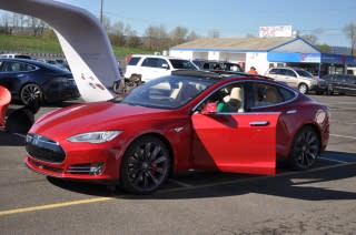 Dream Drives for Kids And Tesla Motors Event