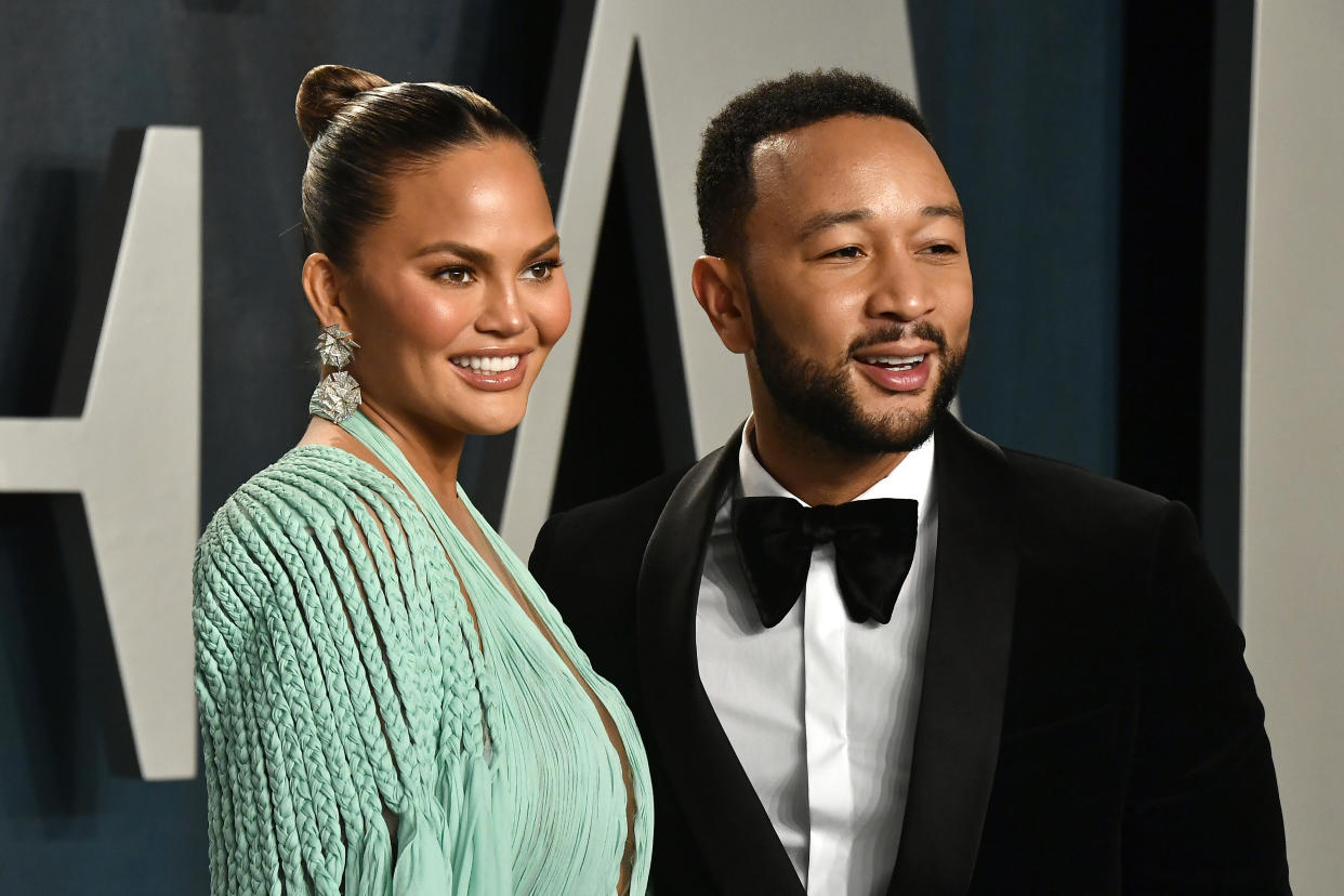 John Legend applauded his wife Chrissy Teigen for speaking out about her struggles with fertility. (Photo: Frazer Harrison/Getty Images)