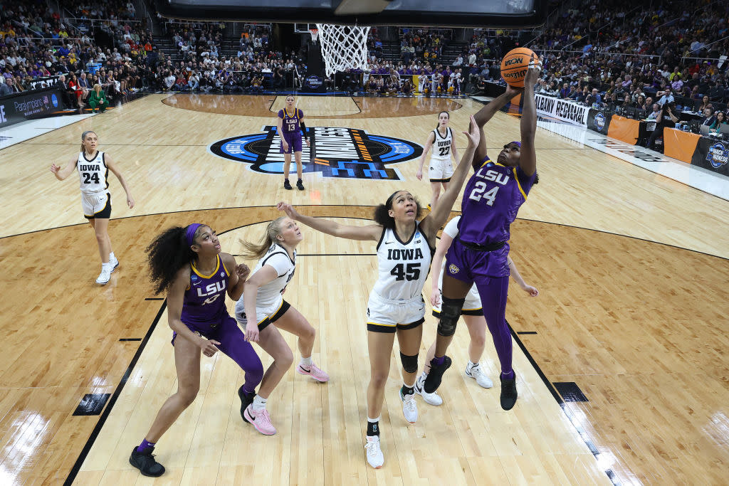 A women's basketball game