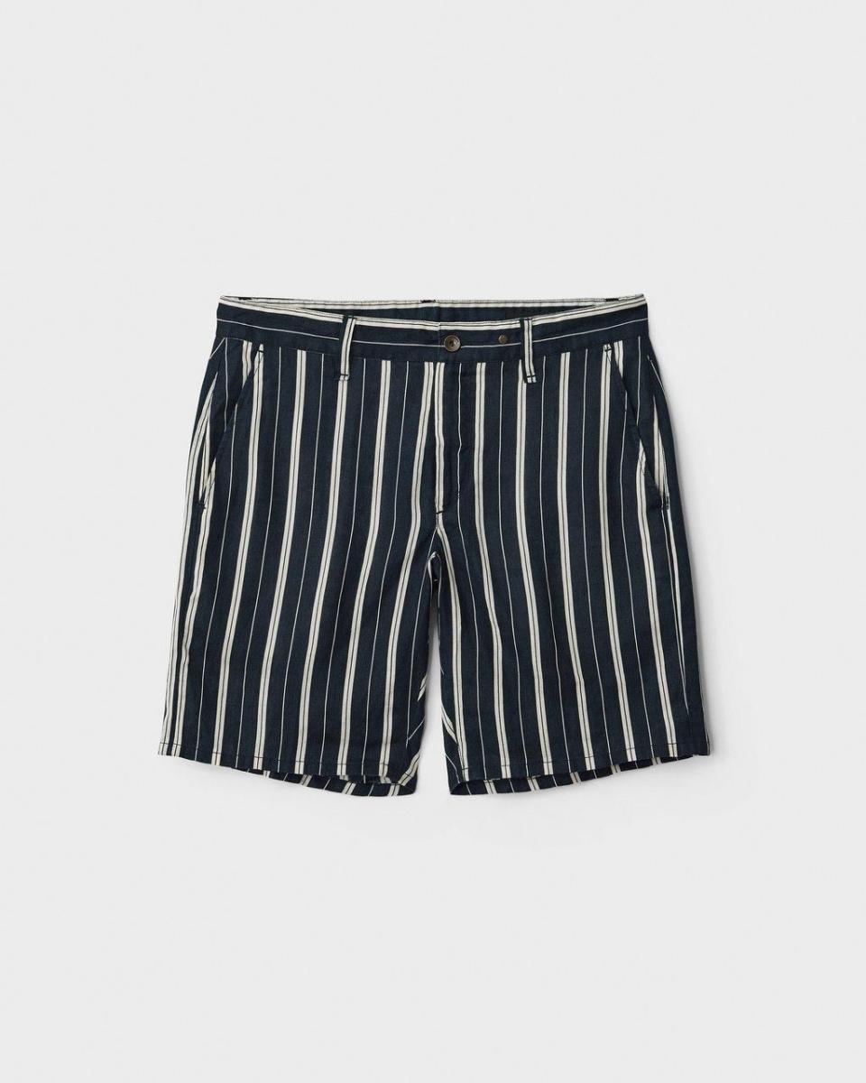 Perry Printed Linen Short