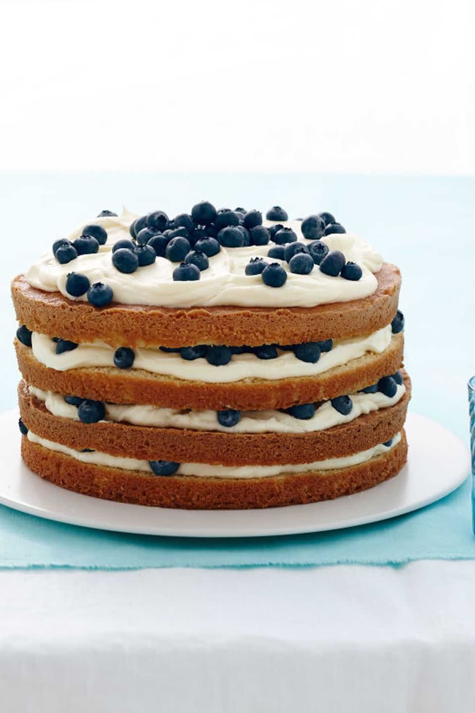 Lemon Blueberry Layer Cake