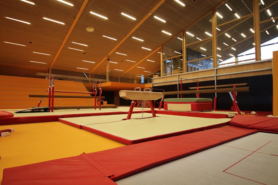 Gymnastic equipment from the gymnastic club Støkk in the Faroe Islands