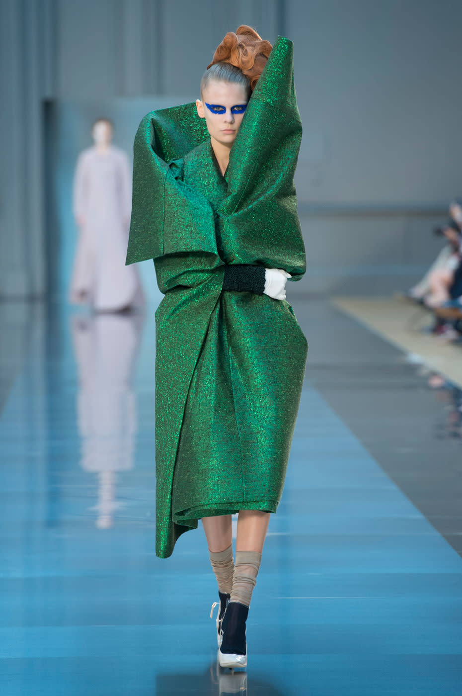 Wrap yourself in luxury much? This gives new meaning to going green.