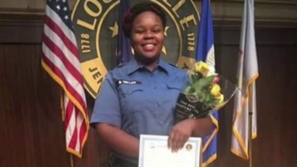 Image: Breonna Taylor was a qualified EMT (Family photo via NBC12)