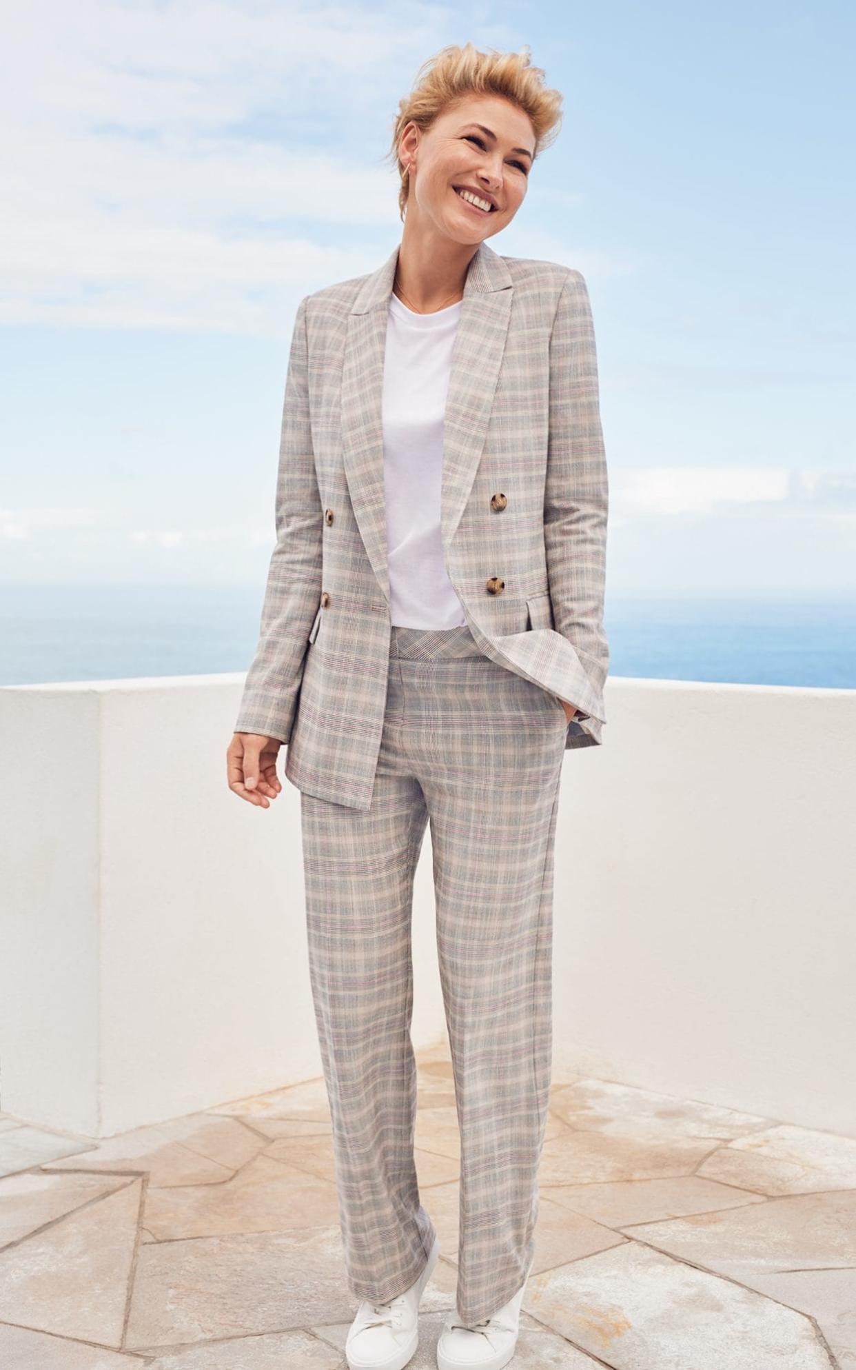 Emma Willis photographed wearing her Next collection - 