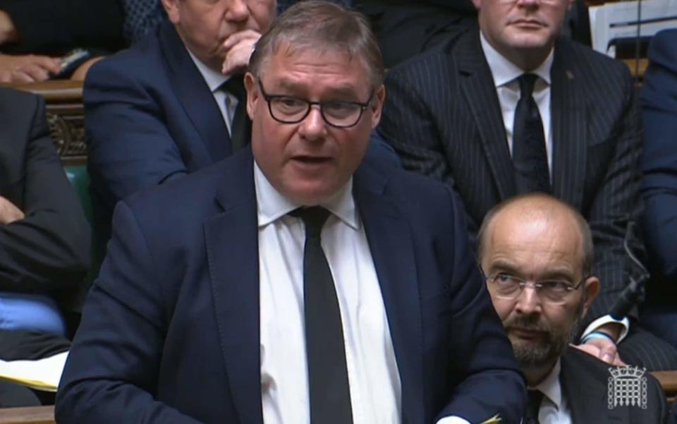 Mark Francois paid a moving and at times humorous tribute to his close friend Sir David Amess - House of Commons/PA Wire