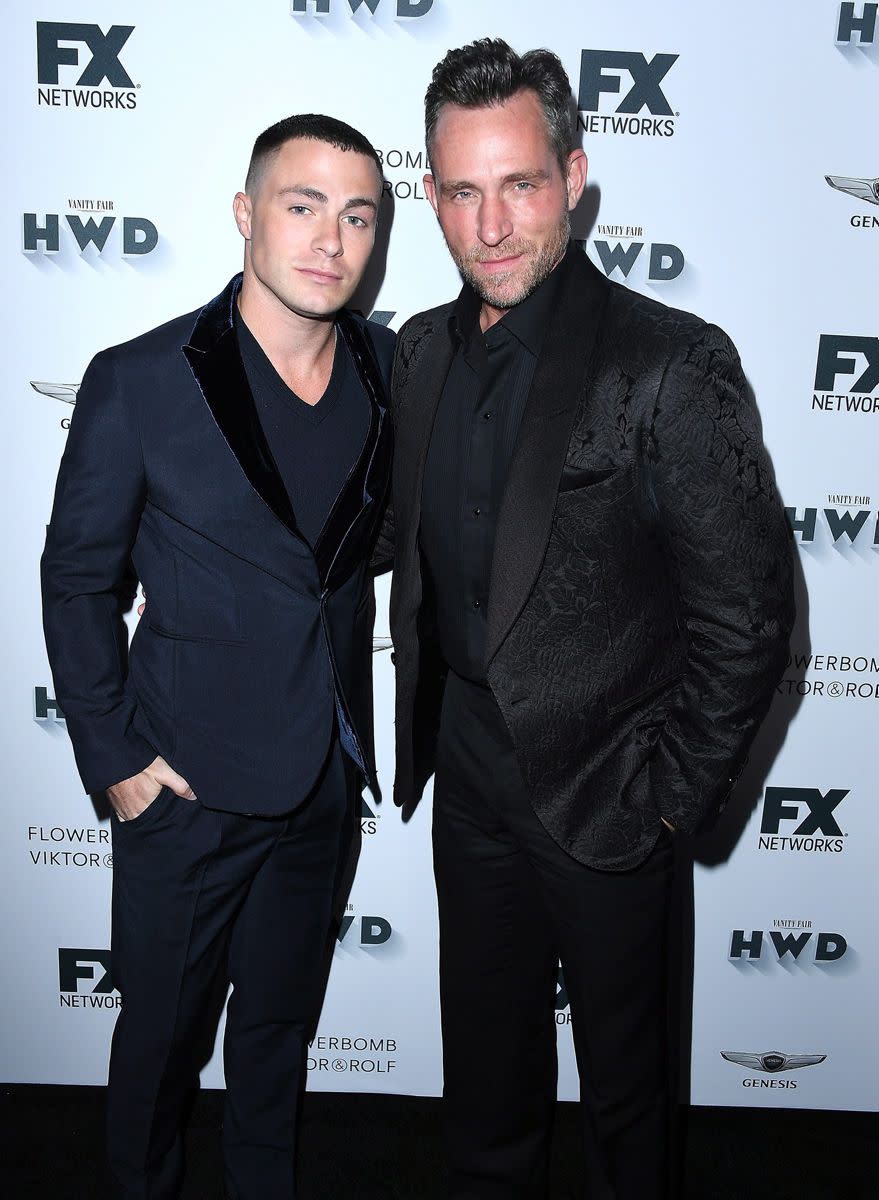 Colton Haynes and husband Jeff Leatham have reportedly ended their marriage after six months together. The "Arrow" star and his florist beau are rumored to have gone their seperate ways, according to US Weekly, with all traces of Leatham disappearing from Haynes' social media profiles and the actor removing Leatham's last name from his various handlesThe two wed in October 2017 in a ceremony officiated by Kris Jenner.