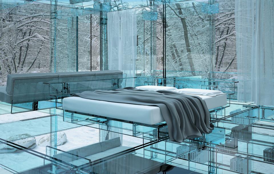 <b>Glass Home, by Santambrogio; Milano, Italy</b> If you have the funds, architect and glass designer Carlo Santambrogio will design for you almost any indoor or outdoor glass structure you can think of. But it is his Glass Concept Home, located in Milan, which is perhaps his most impressive architectural feat.