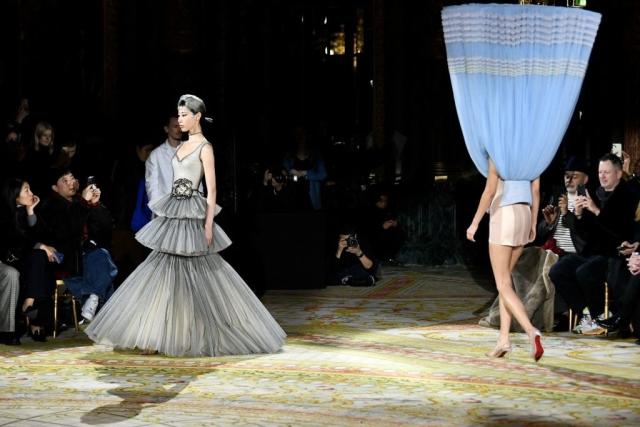 These Dresses At Paris Fashion Week Look Like A Glitch In The Matrix ...