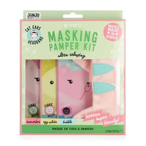 Jiinju Sheet Masks and Head Band Gift Set - Credit: Superdrug