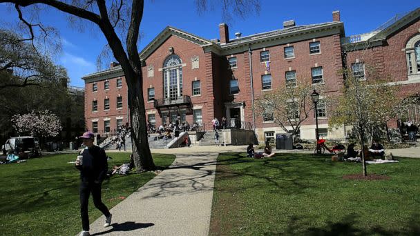 PHOTO: The Stephen Robert '62 Campus Center at Brown University in Providence, R.I., April 25, 2019.  (Boston Globe via Getty Images, FILE)