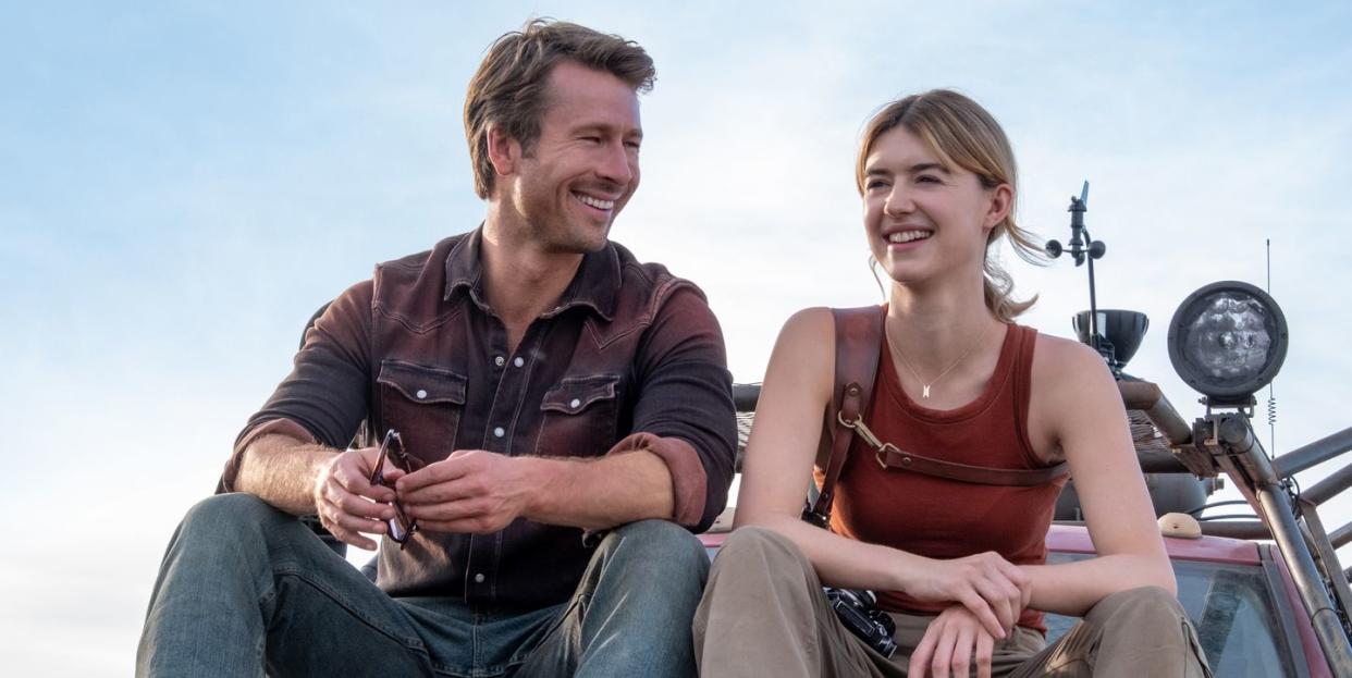 glen powell, daisy edgar jones, twisters