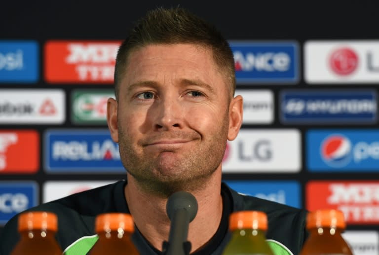 Michael Clarke announces his retirement from one-day international matches at a press conference in Melbourne on March 28, 2015