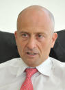 Brian Tonna speaks to the media at his office in Swatar, Malta, June 11, 2012. Times of Malta/Chris Sant Fournier/Handout via REUTERS