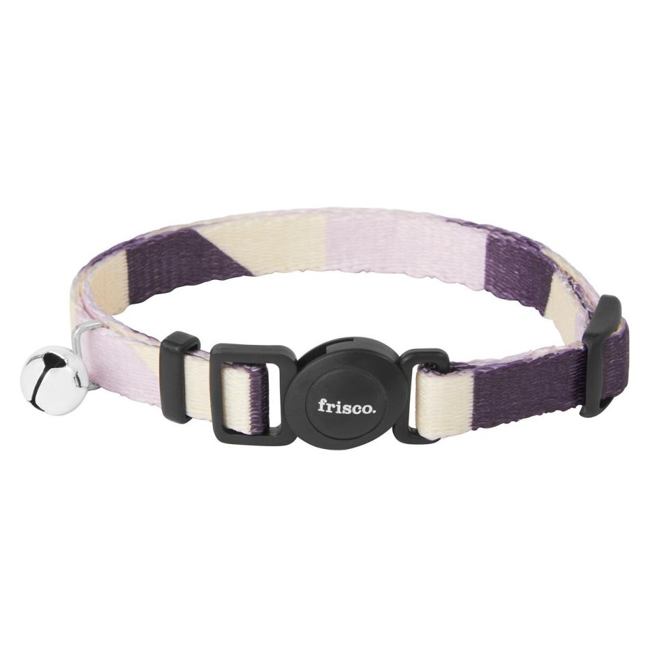 Frisco Purple Colorblock Cat Collar