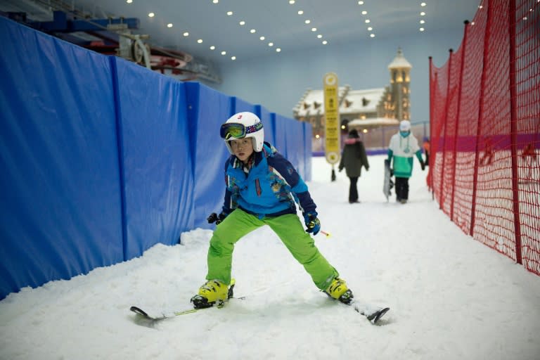 The city of Harbin is now the world's largest indoor ski park, a potent symbol of China's ambitions to turn itself into a winter sports powerhouse ahead of the 2022 Winter Olympics in Beijing