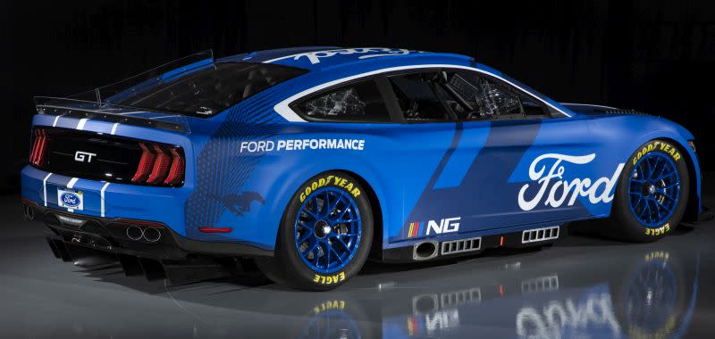2022 Ford Mustang NASCAR 'Next Gen' car