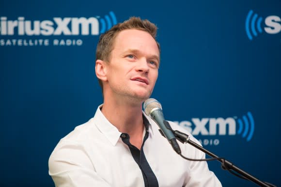 Neil Patrick Harris at a Sirius XM interview event.