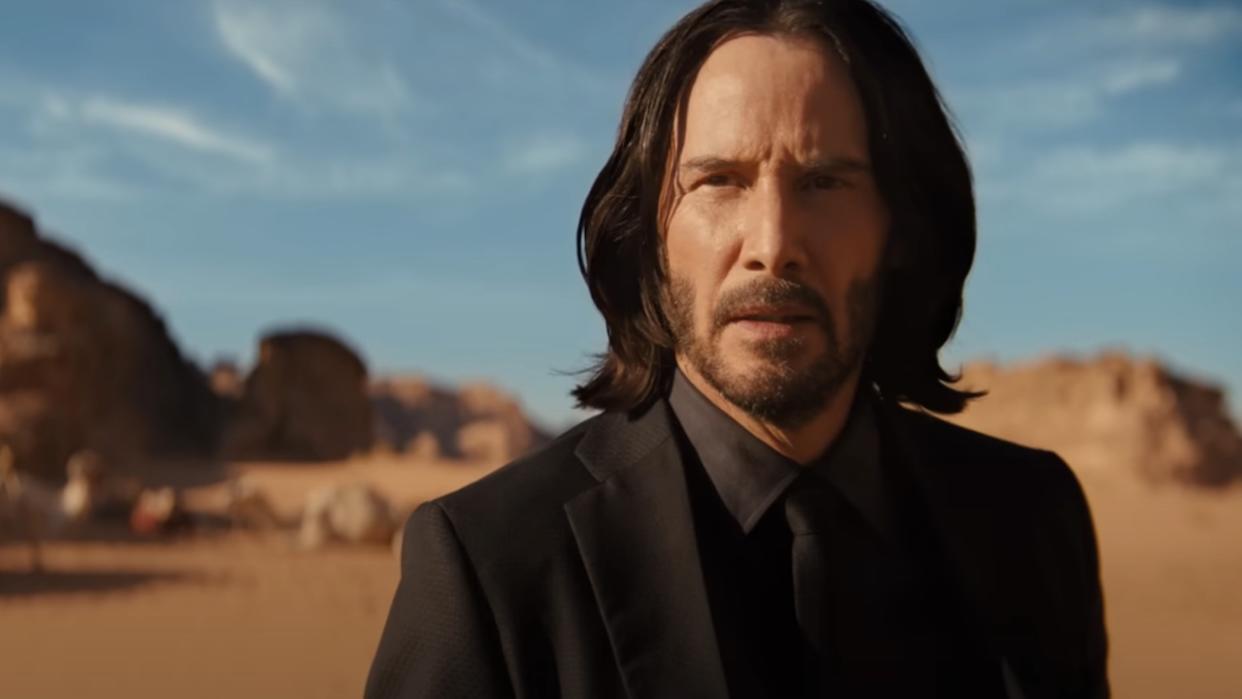  John Wick in the desert. 