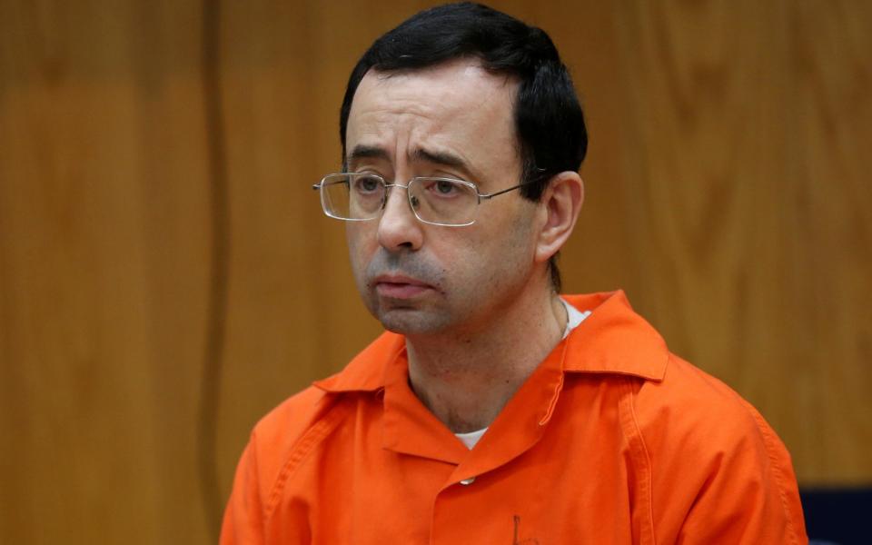 Larry Nassar  in court