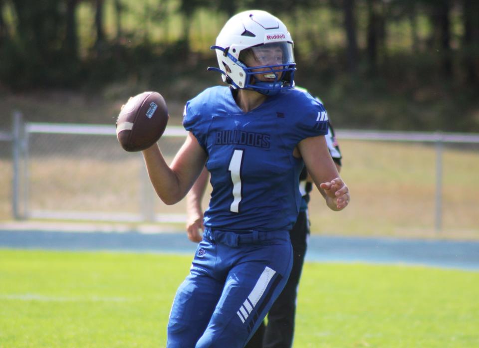 Inland Lakes' Aidan Fenstermaker has the Bulldogs as a state title contender within the 8-Player Division 1 field.