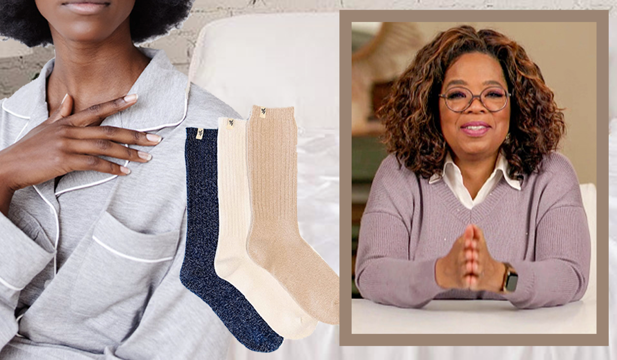 Jammies, socks, sheets, Oprah