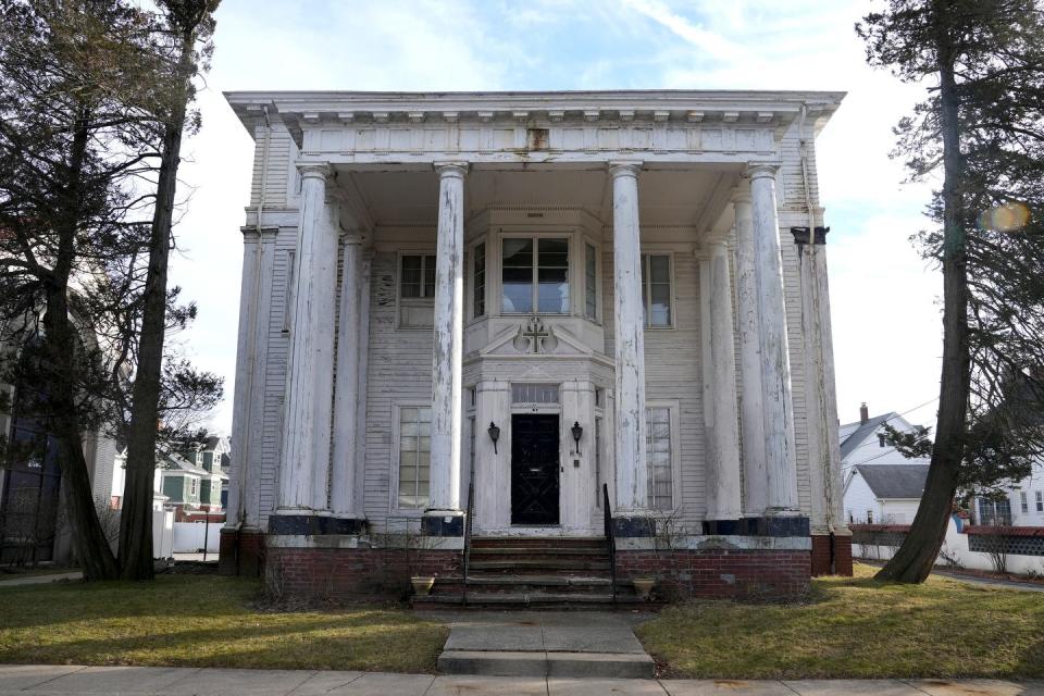 The historical Read-Ott House at 97 Walcott St in Pawtucket, shown here on Feb. 7, will be demolished soon.