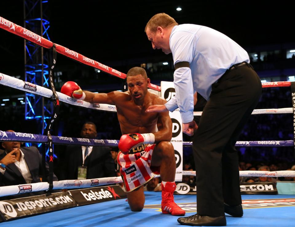 Kell Brook was stopped in the 11th round