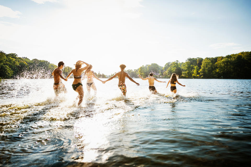 Auch ein Badesee kann ein 