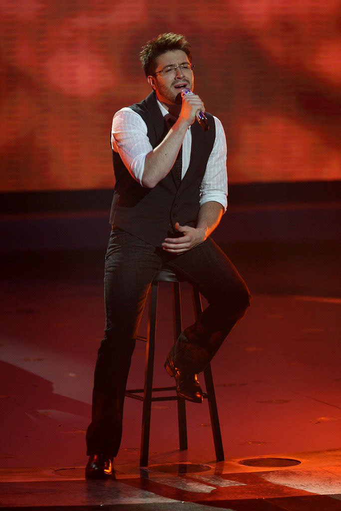 Danny Gokey performs "You Are So Beautiful" by Joe Cocker on "American Idol."