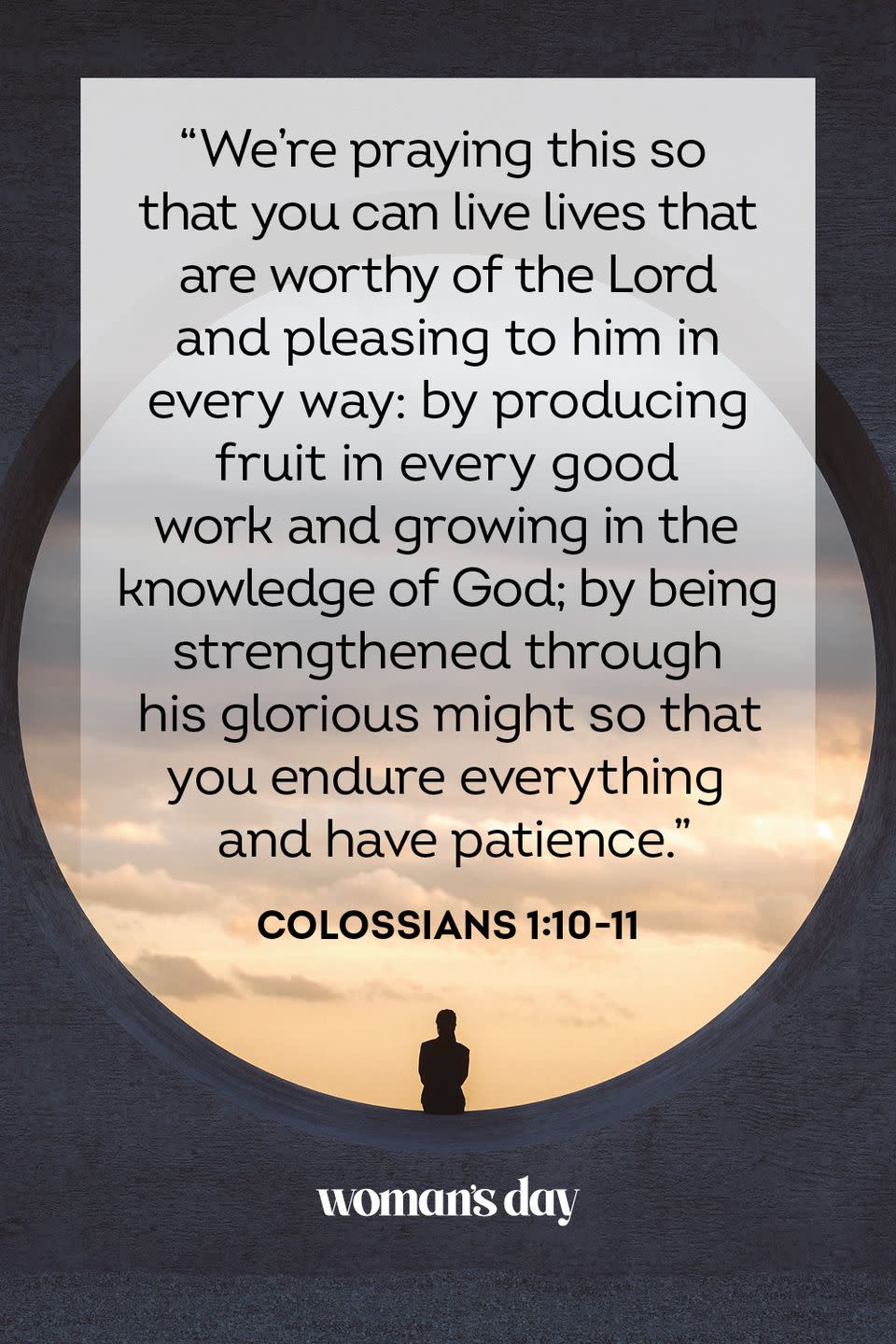 6) Colossians 1:10-11