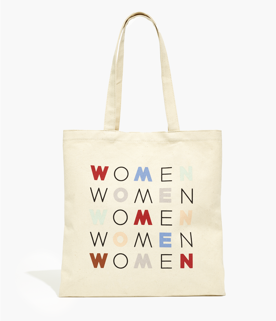 Madewell x Girls Inc. Women Graphic Reusable Canvas Tote Bag (Photo: Madewell)