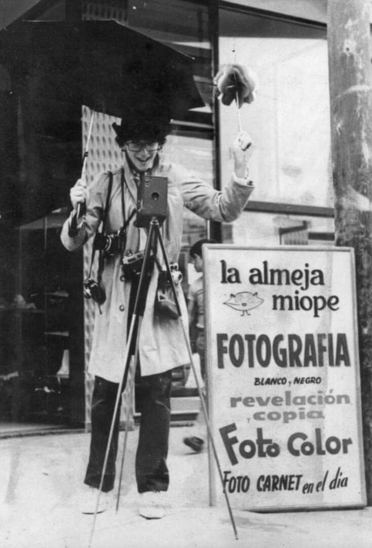 La almeja miope, casa de fotografía gesellina en la que Fernando Spiner hizo sus primeros rollos 